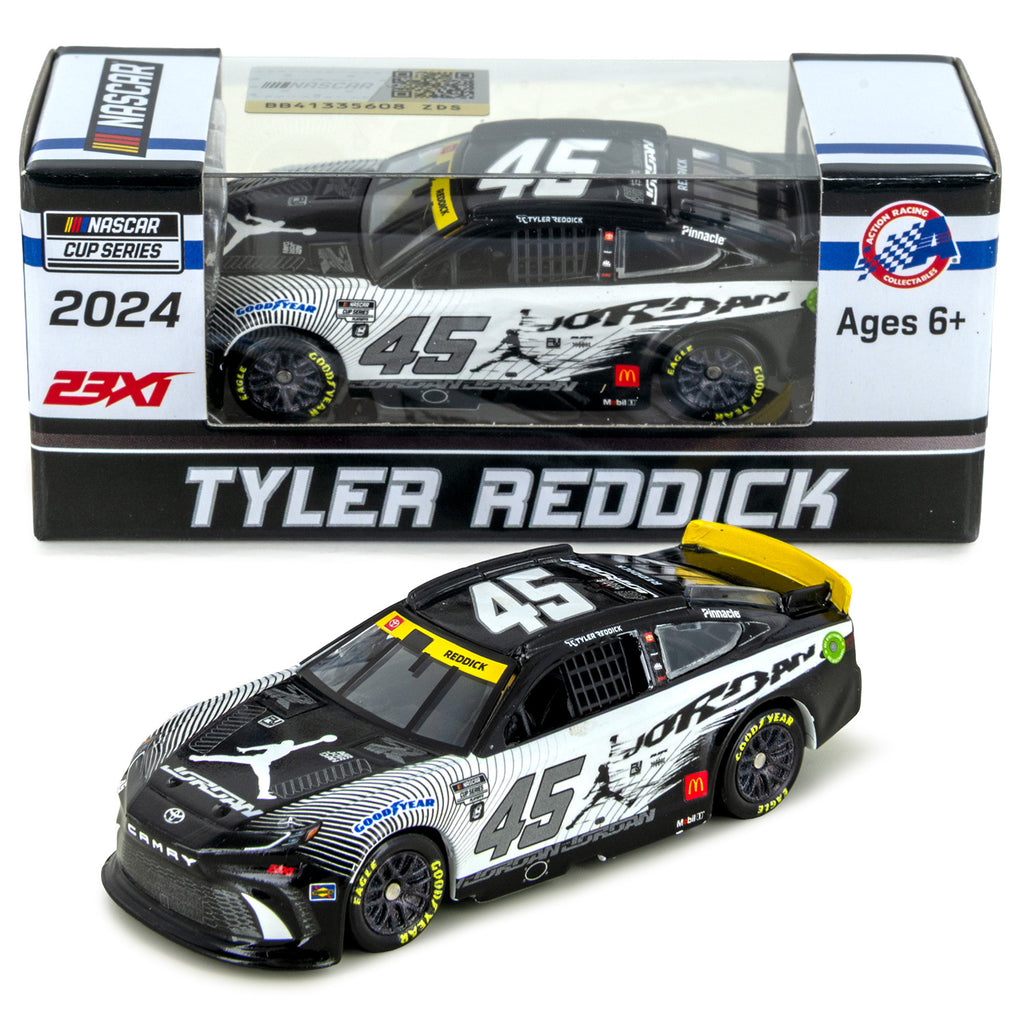 Tyler Reddick Jordan Brand Black 1:64 Standard 2024 Diecast Car #45 NASCAR