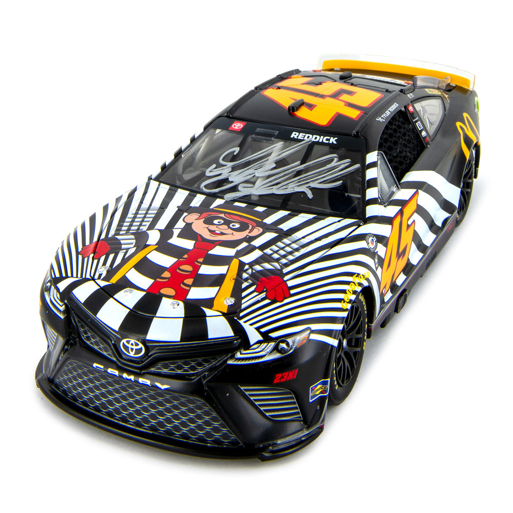 Tyler Reddick Autographed Hamburglar 1:24 Standard 2023 Diecast Car
