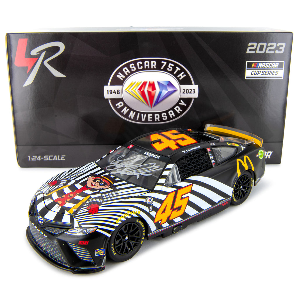 Tyler Reddick Autographed Hamburglar 1:24 Standard 2023 Diecast Car