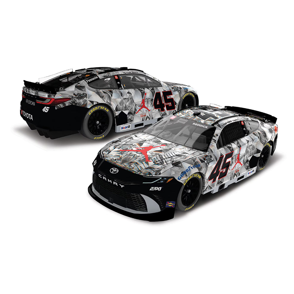 Tyler Reddick Jordan Brand Crystal 1:24 Standard 2025 Diecast Car #45 NASCAR