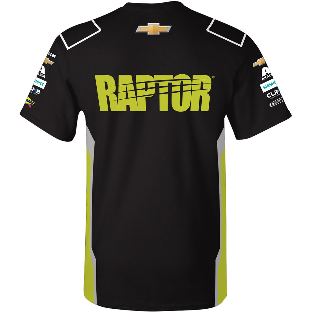 William Byron 2025 Raptor Sublimated Uniform Pit Crew T-Shirt #24 NASCAR