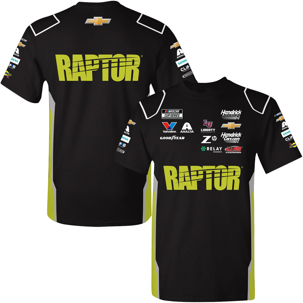 William Byron 2025 Raptor Sublimated Uniform Pit Crew T-Shirt #24 NASCAR