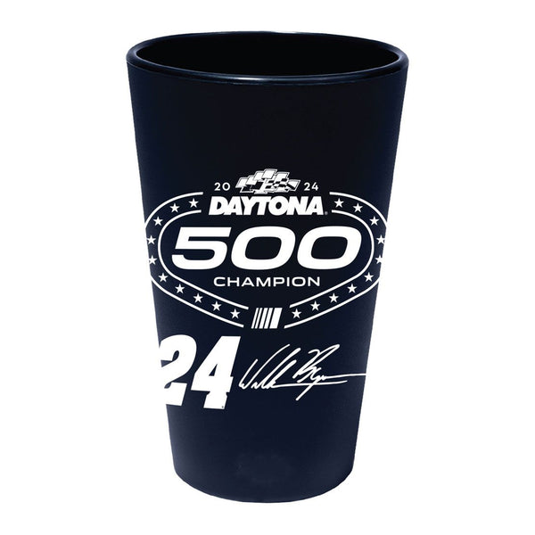 William Byron 2024 Daytona 500 Champion Unbreakable 16oz Silicone Pint Cup #24 NASCAR