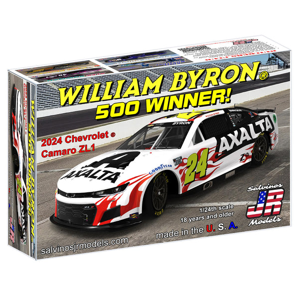 William Byron 2024 Daytona 500 Race Win 1:24 Adult Model Car Kit Axalta #24 NASCAR
