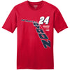 William Byron 2024 Liberty Red T-Shirt #24 NASCAR