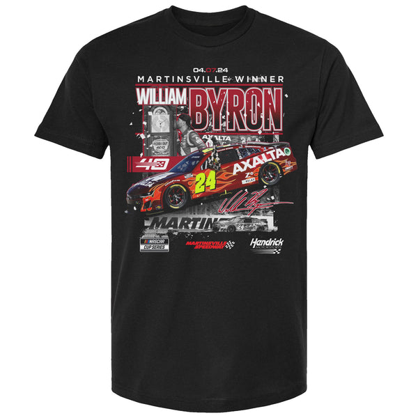 William Byron 2024 Martinsville Race Win T-Shirt Axalta #24 NASCAR