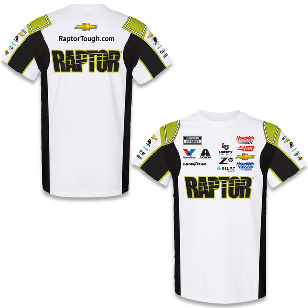 William Byron 2024 Raptor Sublimated Uniform Pit Crew T-Shirt #24 NASCAR