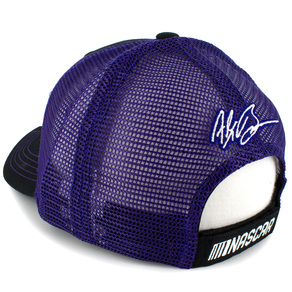 Alex Bowman Victory Lane Ally Sponsor Team Mesh NASCAR #48 Hat Purple