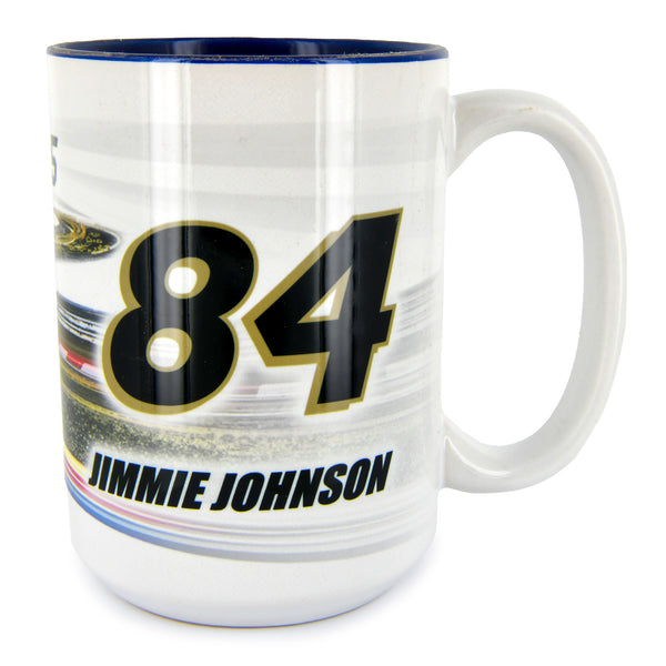 Jimmie Johnson 2023 Carvana Coffee Mug 15oz With Color Interior #84 NASCAR