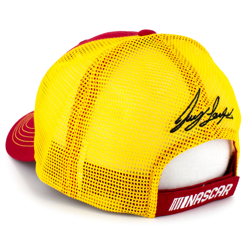 Joey Logano Shell Pennzoil Sponsor Team Mesh NASCAR #22 Hat Yellow