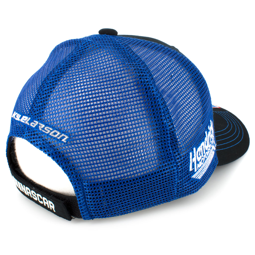 Kyle Larson 2022 Victory Lane HendrickCars Team Mesh #5 NASCAR Hat Black/Blue