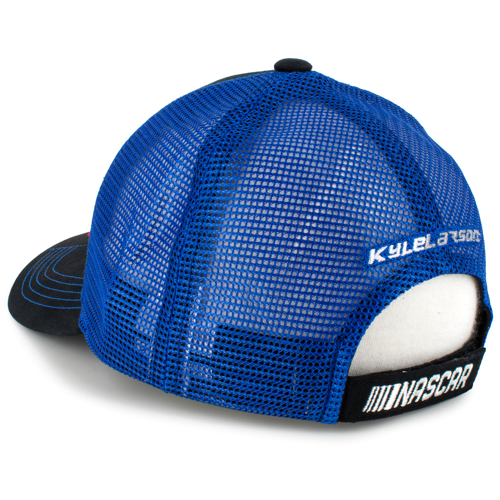 Kyle Larson 2022 Victory Lane HendrickCars Team Mesh #5 NASCAR Hat Black/Blue