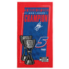 Kyle Larson 2025 NASCAR Champion Trophy 30x60 Beach Towel 