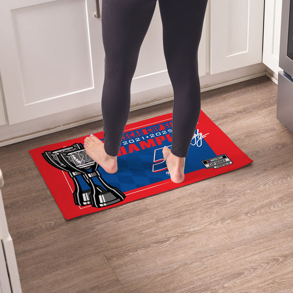 Kyle Larson 2025 NASCAR Champion 20x32 Washable Rug