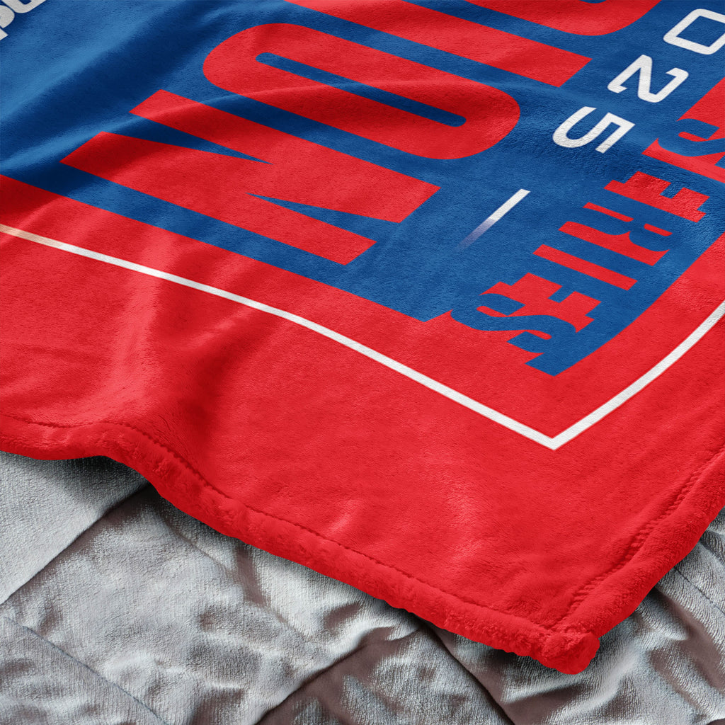 Kyle Larson 2025 NASCAR Champion 46x60 Silk Touch Throw