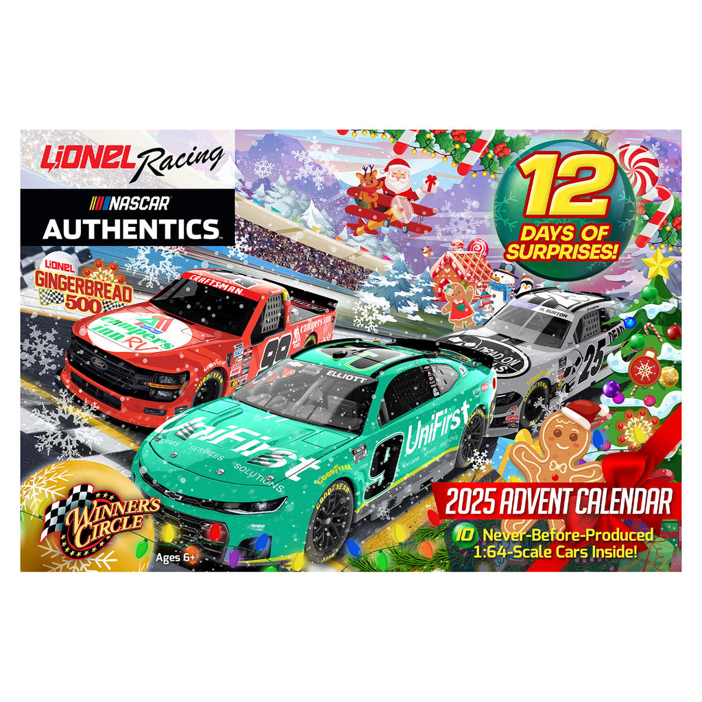 12 Days of Diecast Advent Calendar 1:64 Standard 2025 Diecast In Special Collectible Packaging