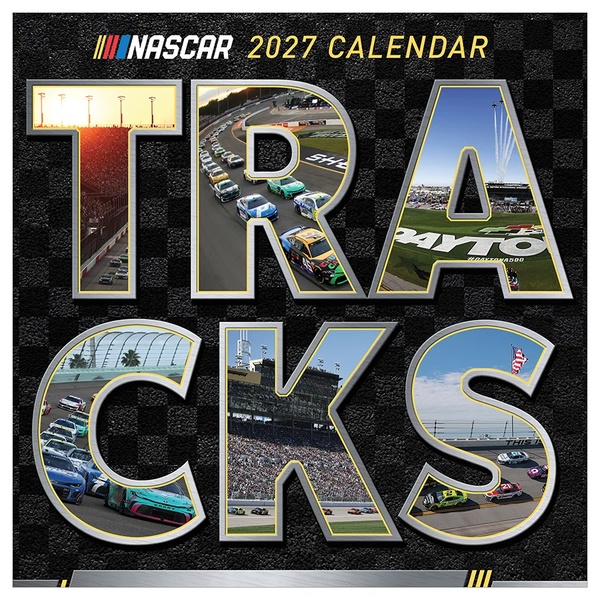 NASCAR Tracks 2027 Wall Calendar