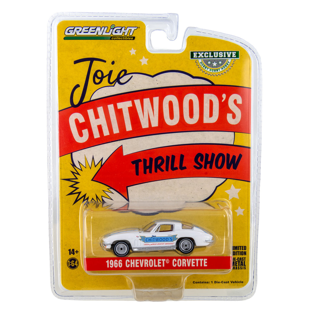 Greenlight 1:64 1966 Chevrolet Corvette - Joie Chitwood's Legion of Worlds Greatest Daredevils