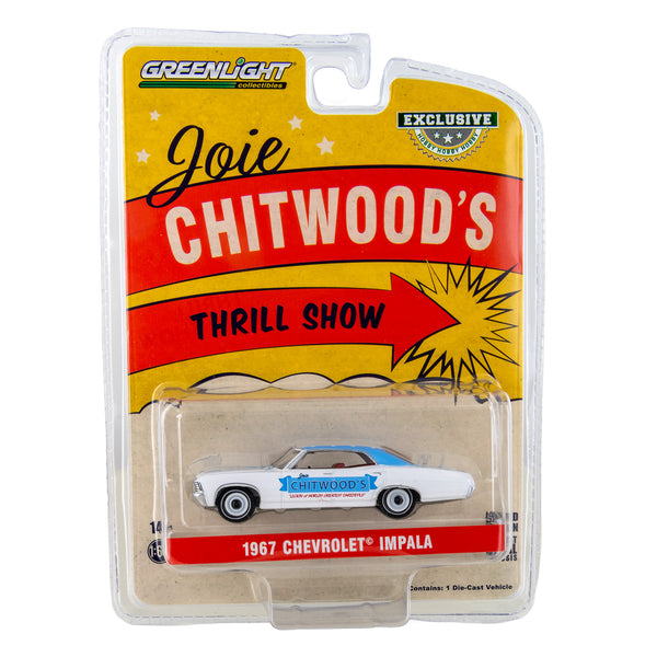 Greenlight 1:64 1967 Chevrolet Impala Sport Sedan - Joie Chitwood's Legion of Worlds Greatest Daredevils