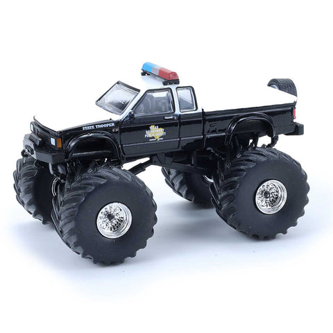 Greenlight 1:64 Kings of Crunch Hot Pursuit Monster Truck Texas Department of Public Safety 1990 GMC S-15