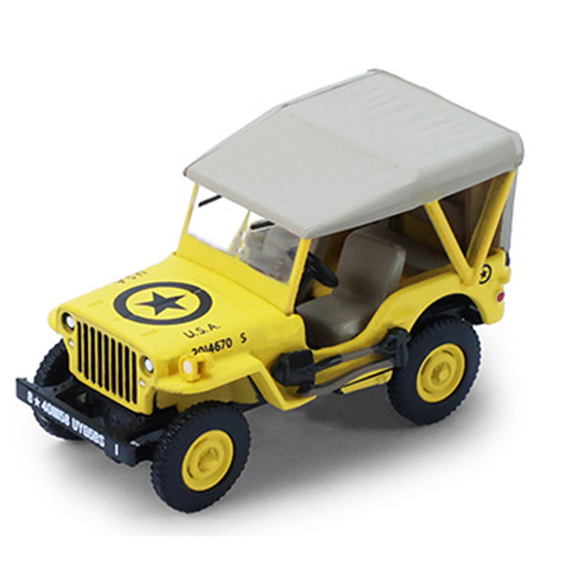 Greenlight 1:64 1942 Willys MB Jeep in Mustard Brown - U.S Army Air Forces "Control Jeeps"