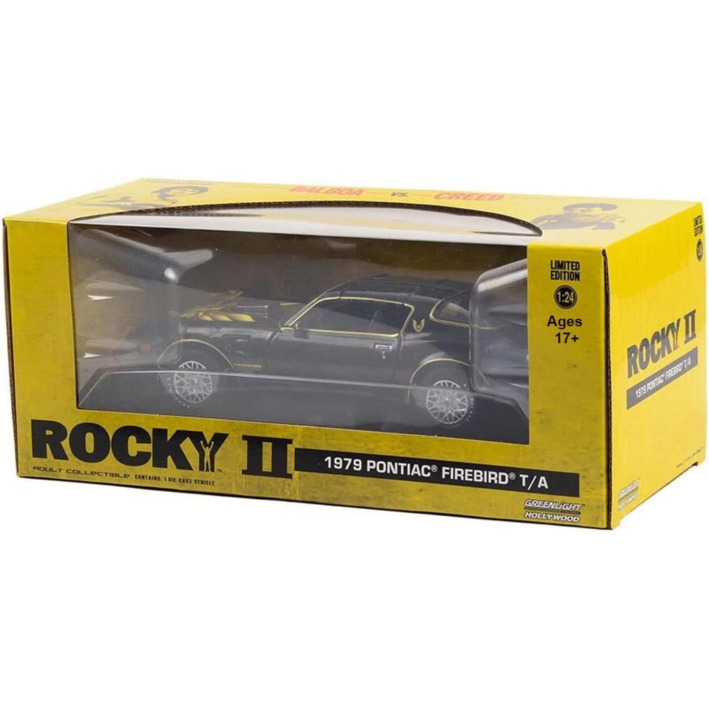 Greenlight 1:24 Hollywood 1979 Pontiac Firebird Trans Am Rocky II