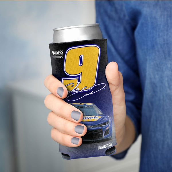 Chase Elliott 2025 NAPA #9 Slim Can Hugger 12oz Cooler NASCAR