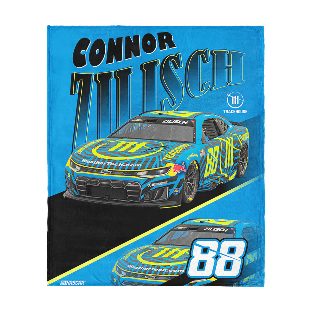 Connor Zilisch 2026 Trackhouse 46x60 Silk Touch Throw #88 NASCAR