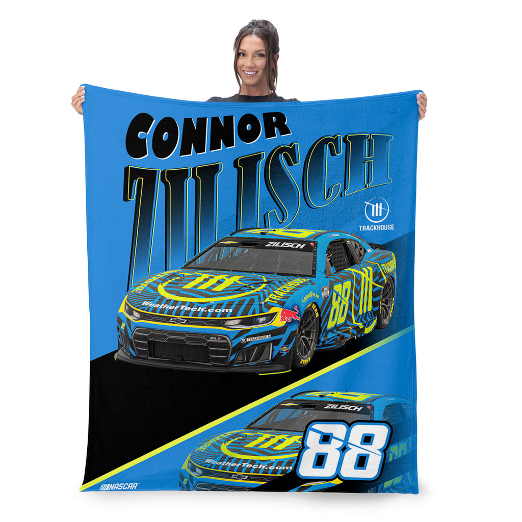 Connor Zilisch 2026 Trackhouse 46x60 Silk Touch Throw #88 NASCAR