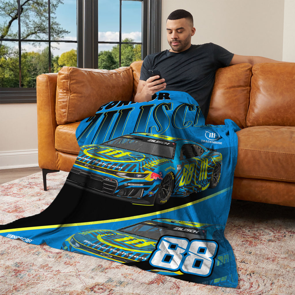 Connor Zilisch 2026 Trackhouse 46x60 Silk Touch Throw #88 NASCAR