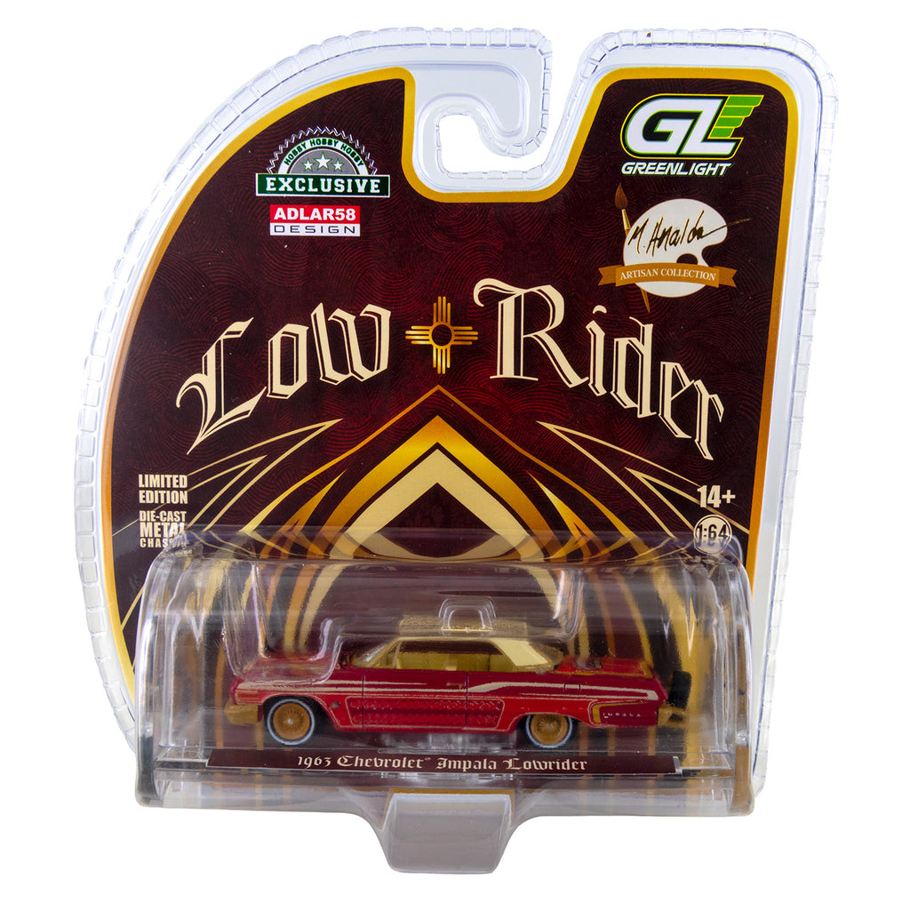 Greenlight 1:64 1963 Chevrolet Impala Lowrider – Michael Heralda Special Edition