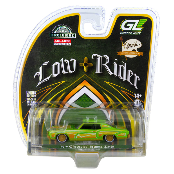 Greenlight 1:64 1970 Chevrolet Monte Carlo Lowrider – Michael Heralda Special Edition