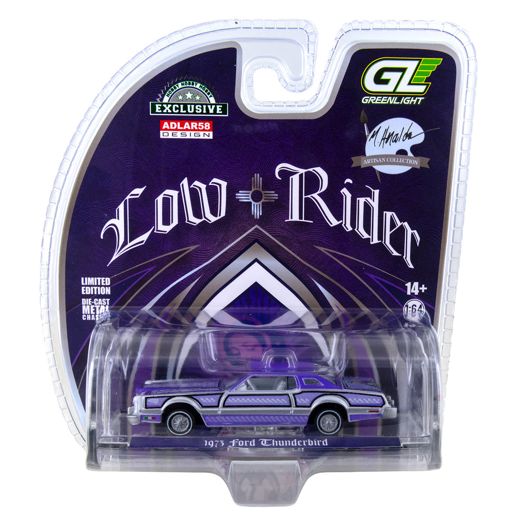 Greenlight 1:64 1973 Ford Thunderbird Lowrider – Michael Heralda Special Edition