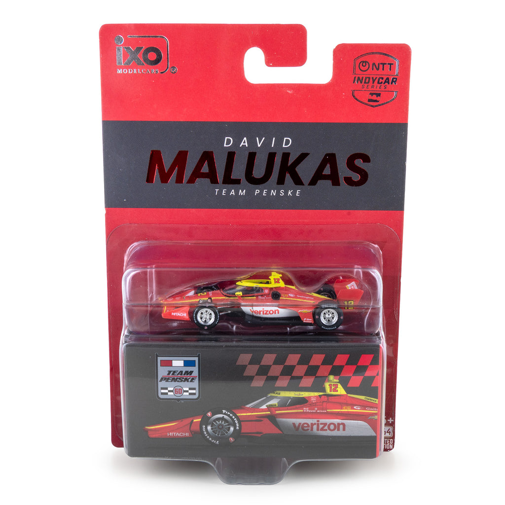 David Malukas #12 NTT IndyCar Series 1:64 2026 Diecast Car