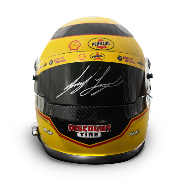 Autographed Joey Logano 2024 Full Size Collectible Replica Helmet Preorder - Currently Projected October