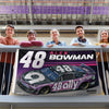 Alex Bowman 2025 Ally #48 Car 3x5 Flag NASCAR