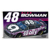 Alex Bowman 2025 Ally #48 Car 3x5 Flag NASCAR