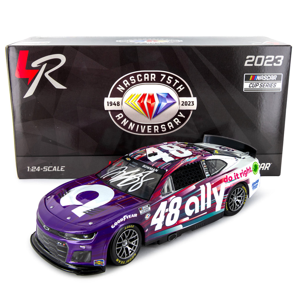 Alex Bowman Autographed Ally 1:24 Standard 2023 Diecast Car