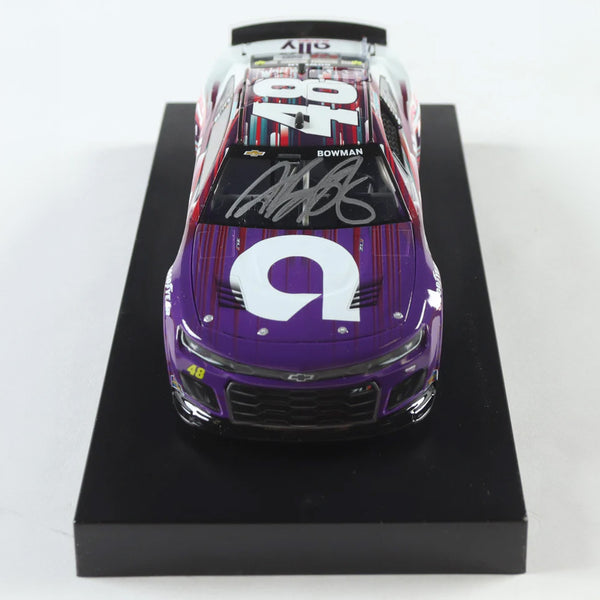 Alex Bowman Autographed Ally 1:24 Standard 2023 Diecast Car