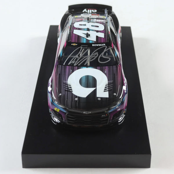 Alex Bowman Autographed Ally Night 1:24 Standard 2023 Diecast Car