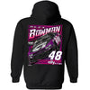 Alex Bowman 2025 Ally Black 2-Spot Hoodie #48 NASCAR