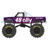 Alex Bowman 2025 Ally Hendrick Motorsports Tribute Edition 1:64 Standard 1986 Chevrolet S-10 Extended Cab Monster Truck Diecast #48