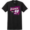 Alex Bowman 2025 Ally Black 2-Spot T-Shirt Black #48 NASCAR