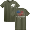 Alex Bowman 2026 Military Green #48 Born in the USA T-Shirt NASCAR