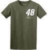 Alex Bowman 2026 Military Green #48 Born in the USA T-Shirt NASCAR