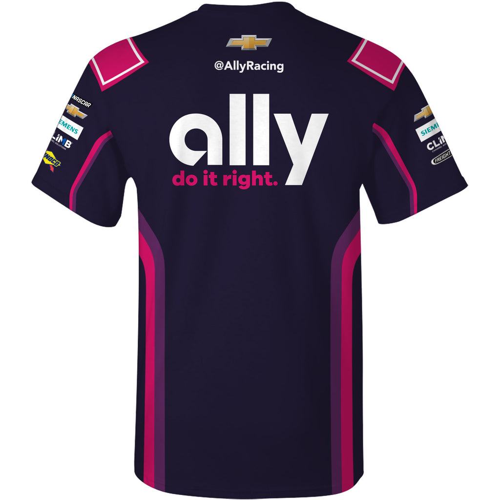 Alex Bowman 2025 Ally Sublimated Uniform Pit Crew T-Shirt #48 NASCAR