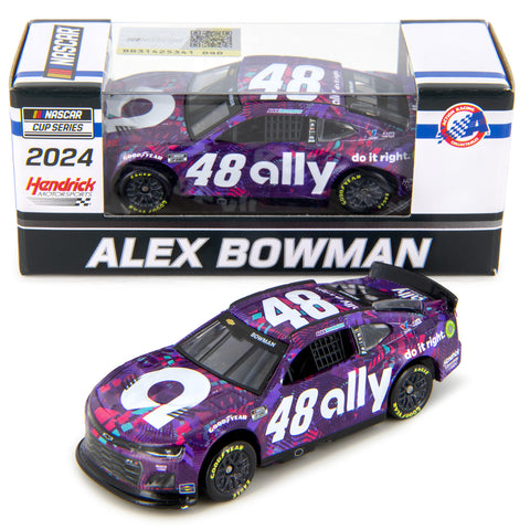 Alex Bowman Ally 1:64 Standard 2024 Hendrick Motorsports 40th Anniversary Diecast Car #48 NASCAR