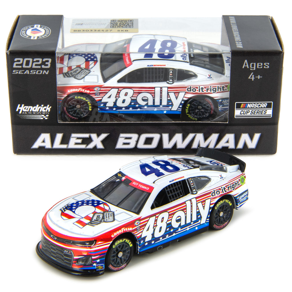 Alex Bowman Ally Patriotic 1:64 Standard 2023 Diecast Car #48 NASCAR