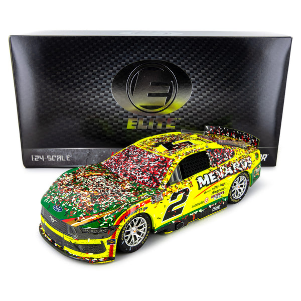 Austin Cindric ELITE Talladega Race Win 1:24 2025 Diecast Car Menards #2 NASCAR