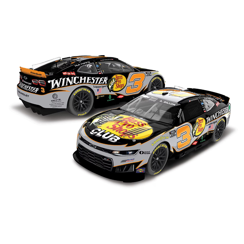 Austin Dillon ELITE Bass Pro Shops / Winchester 1:24 2026 Diecast Car #3 NASCAR
